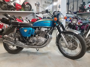 CB 750 K0 HONDA BLEU